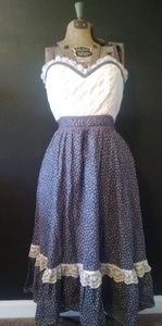 Gunne Sax prarie mid length dress